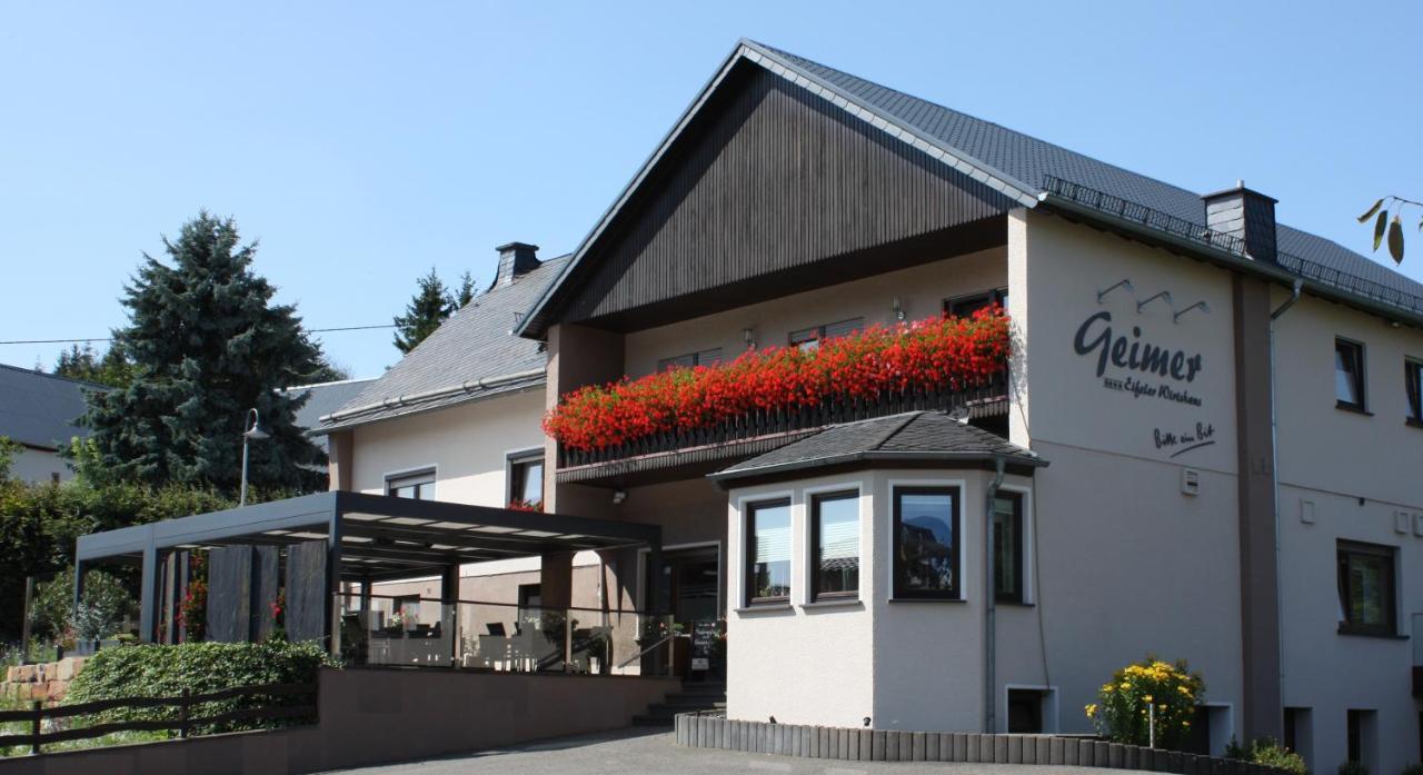 Gasthaus Pension Geimer Plütscheid Dış mekan fotoğraf