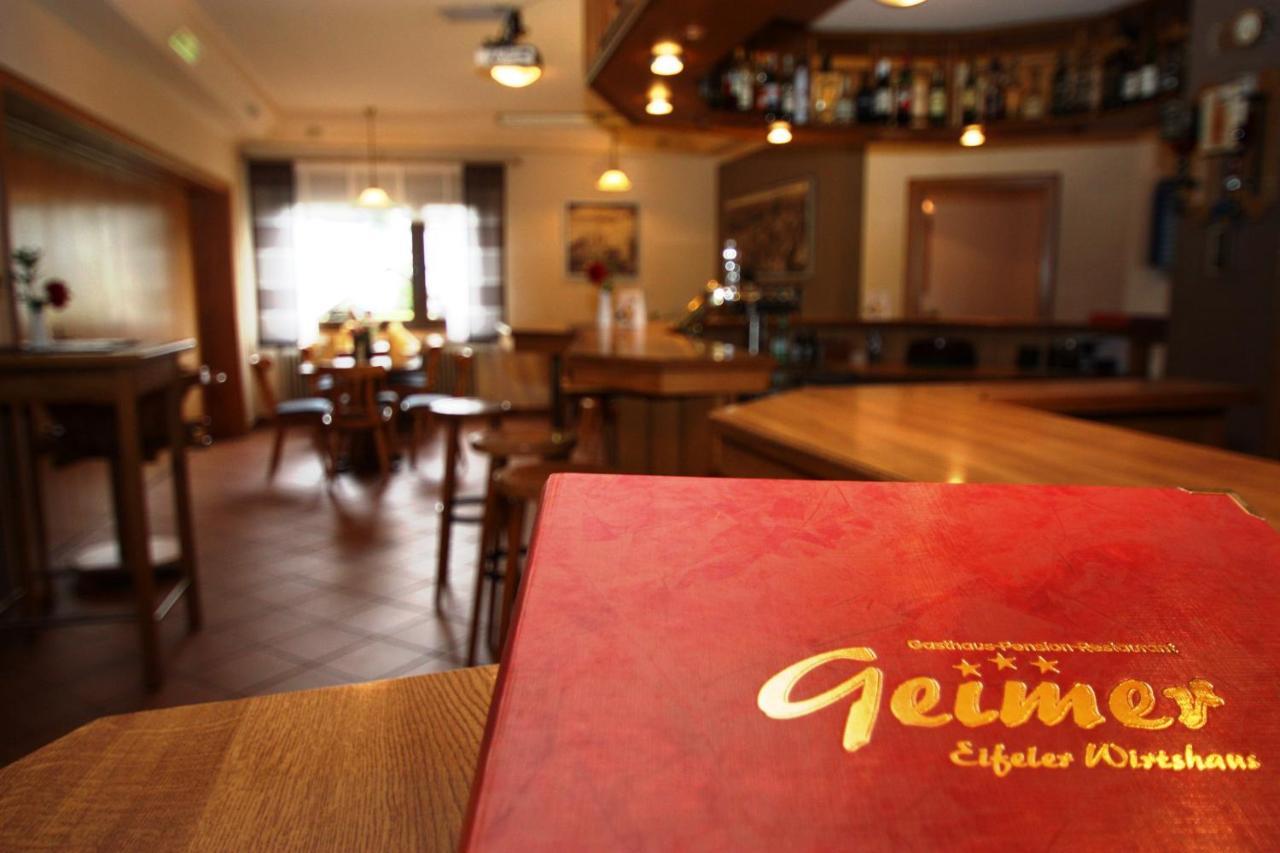 Gasthaus Pension Geimer Plütscheid Dış mekan fotoğraf